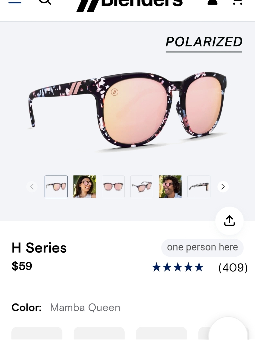 Blenders Mamba Queen Sunglasses